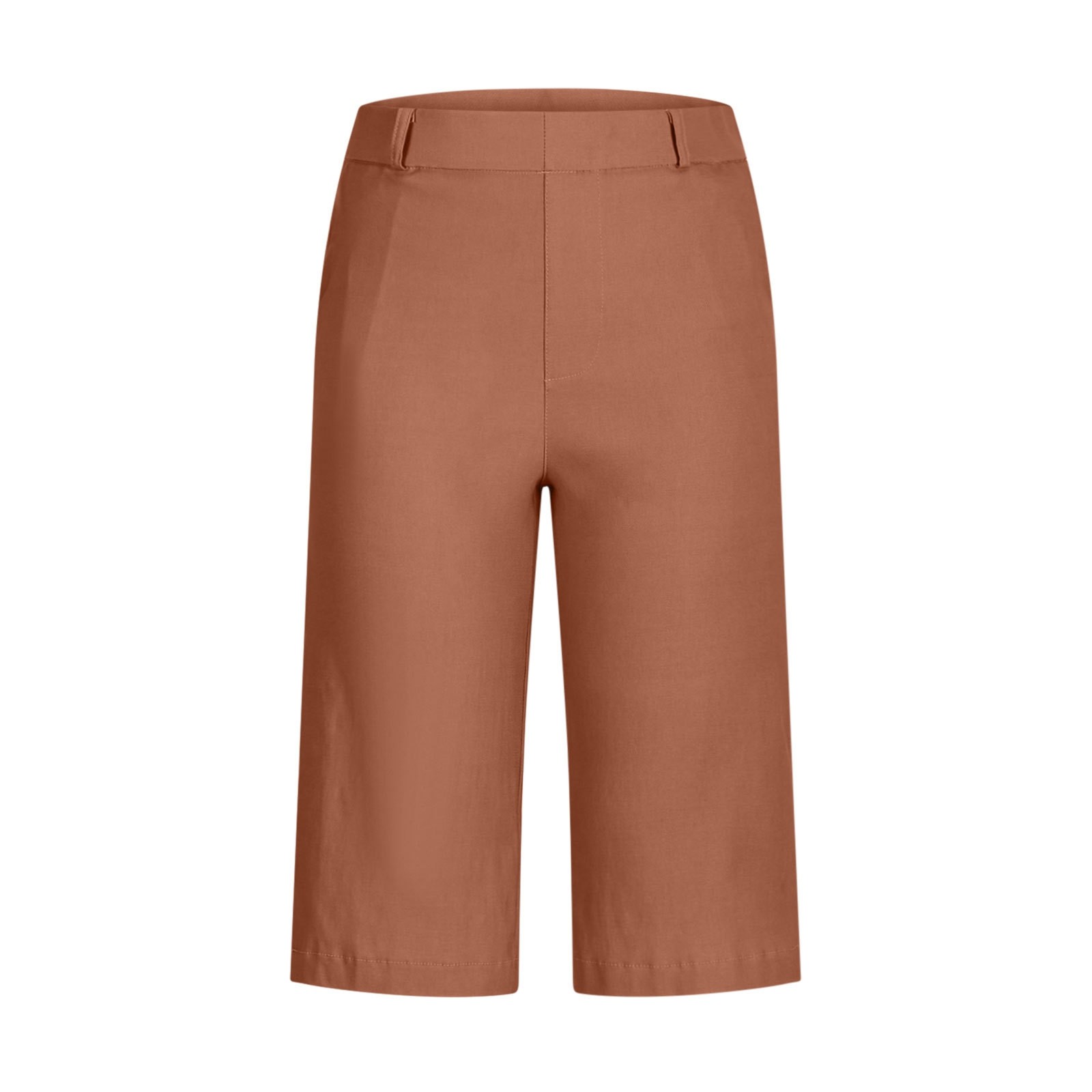 thumbnail image 4 of Leggings de sarga elásticos para mujer, corte recto, poliéster, versátiles para uso informal o deportivo, cintura elástica, tallas S-XXL, 4 of 5